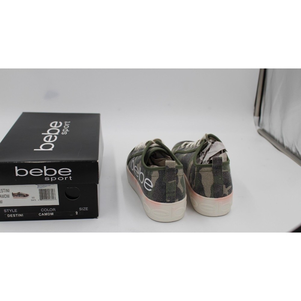bebe Womens Destini camdm Fashion Sneaker Size 9M ZG15501M-76B - Picture 2 of 5